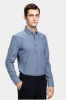 Chemise Carls Bleue chiné side