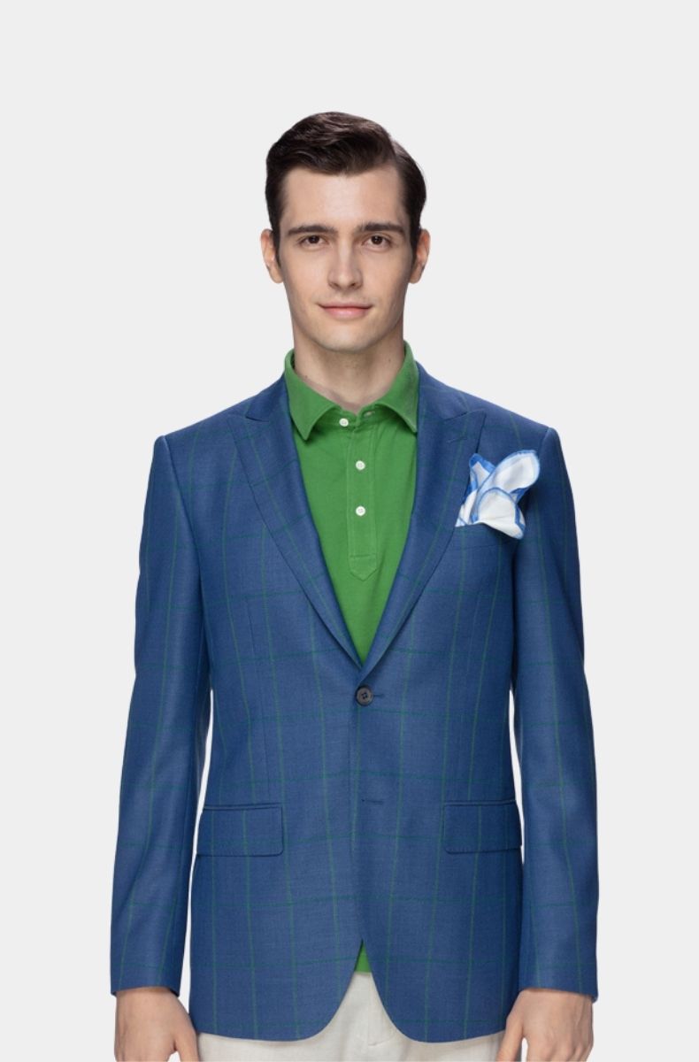 Veste Palermo Mesh Bleue