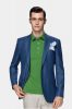 veste open mesh bleue verte