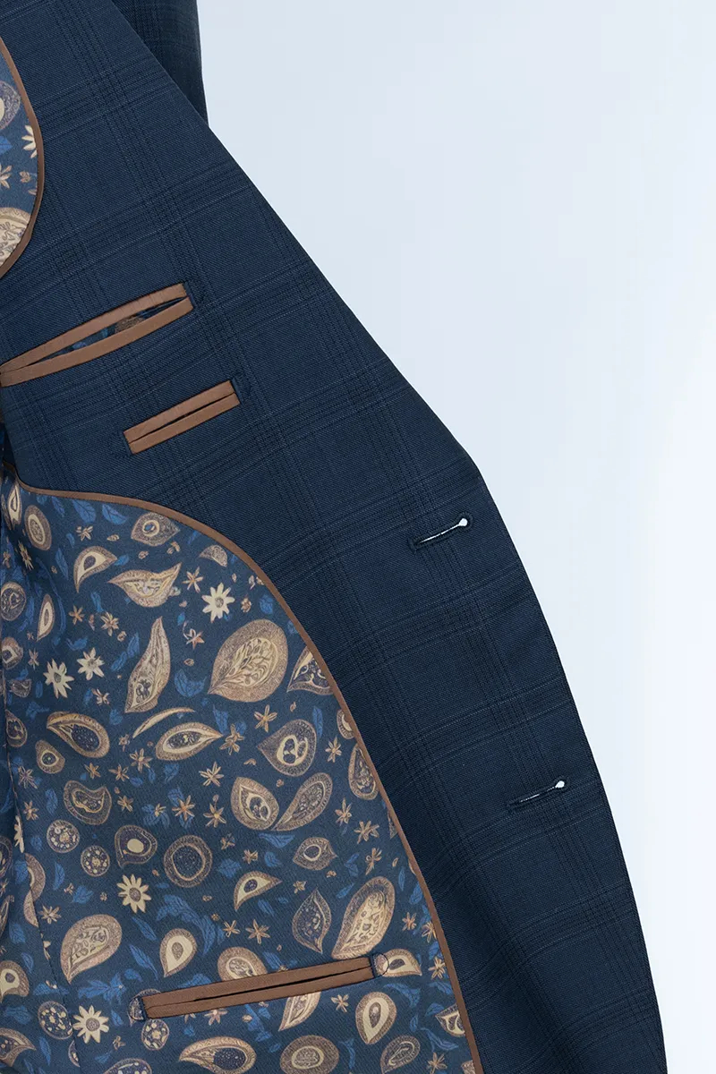 Intérieur d'une veste illustrant la parementure