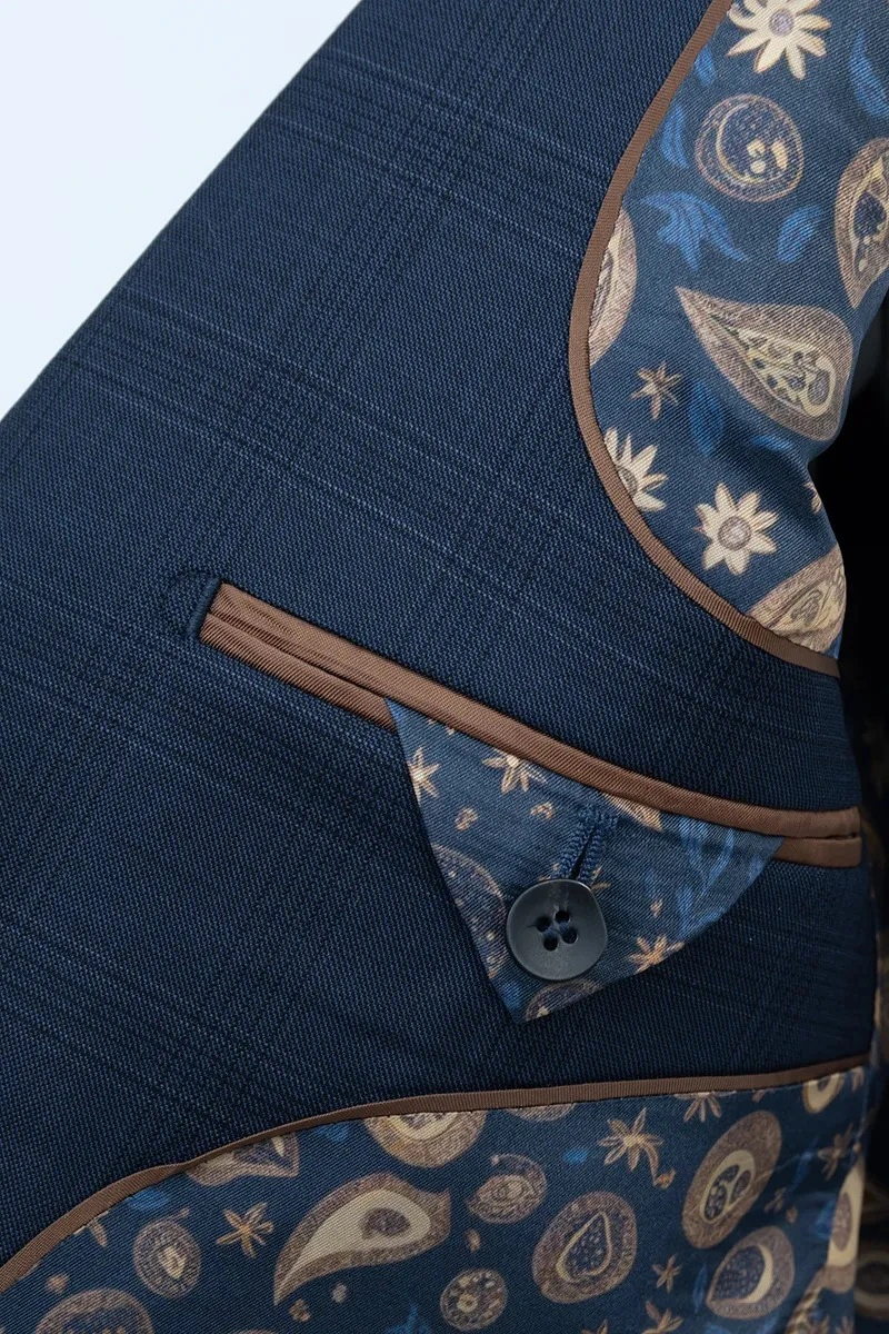 Doublure personnalisée de costume de mariage