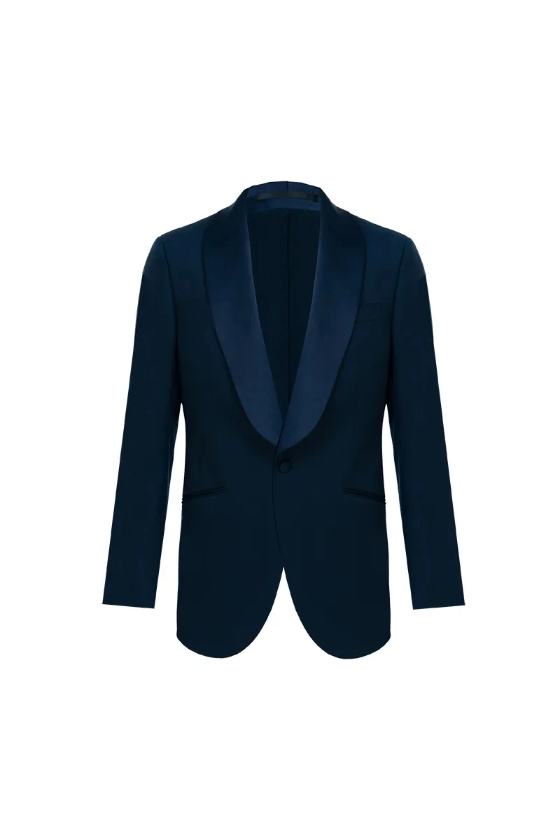Smoking bleu nuit sur mesure