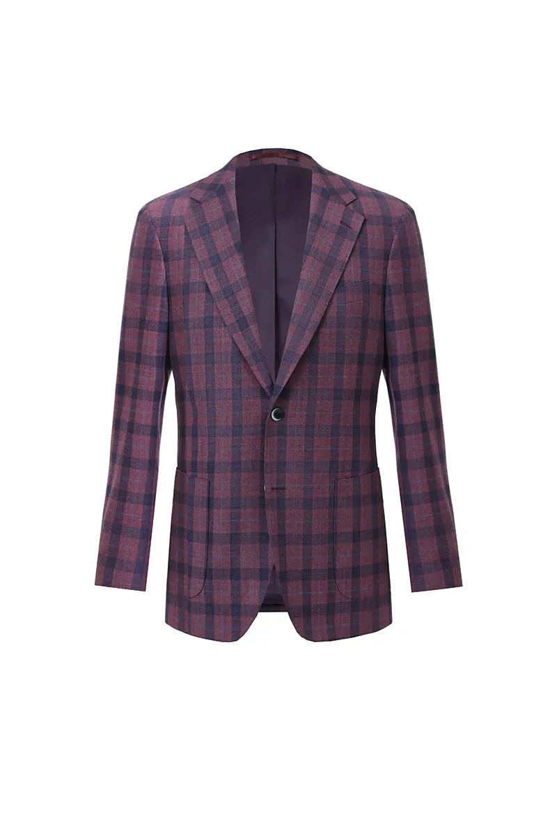 Veste droite deux boutons sur mesure Max Martins