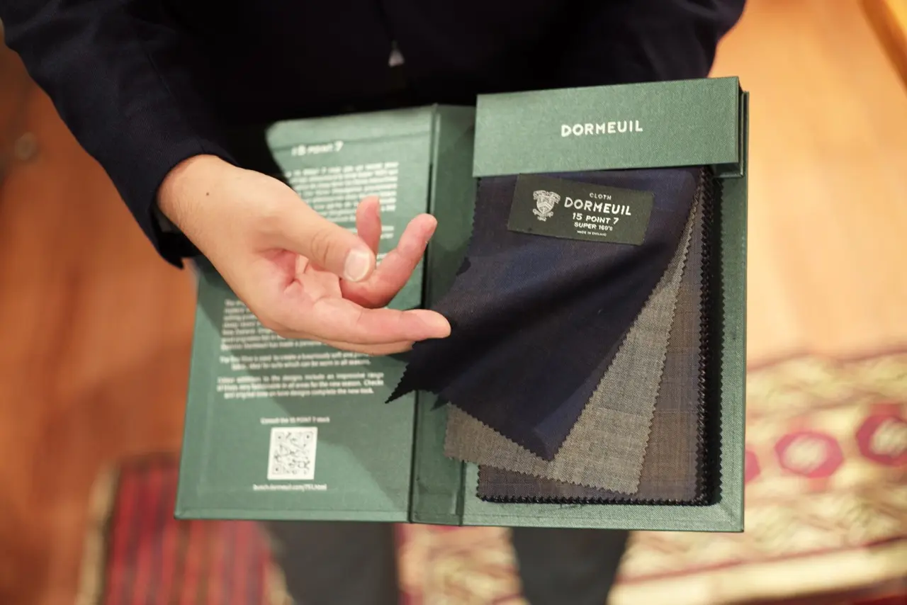 Liasse ouverte Dormeuil 15 Point 7 Super 160’s