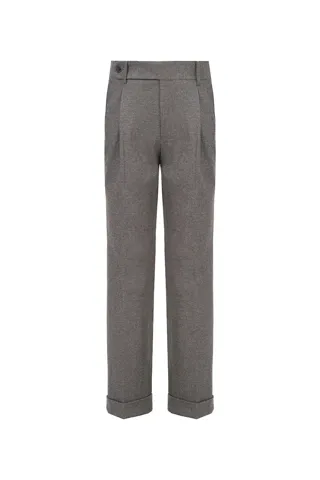 Pantalon avec revers