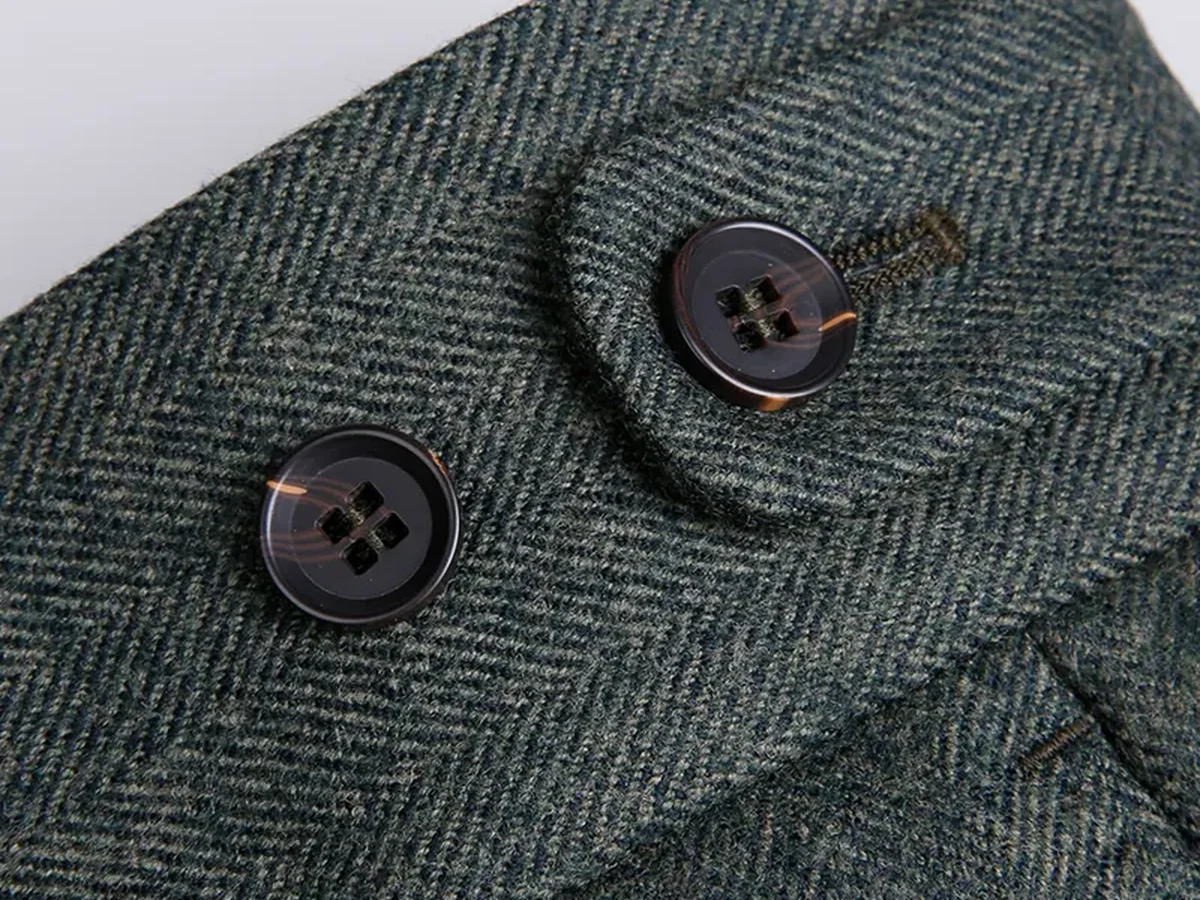 Patte de serrage à boutons