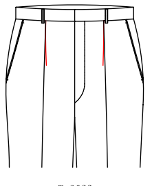 Pince simple Toward Seam