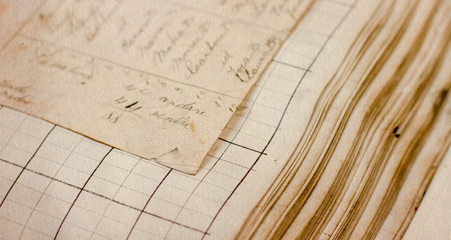 Document d’archives illustrant l’histoire de la maison textile REDA