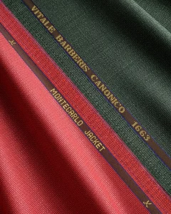Étoffes Montecarlo Jacket de Vitale Barberis Canonico avec leurs lisières